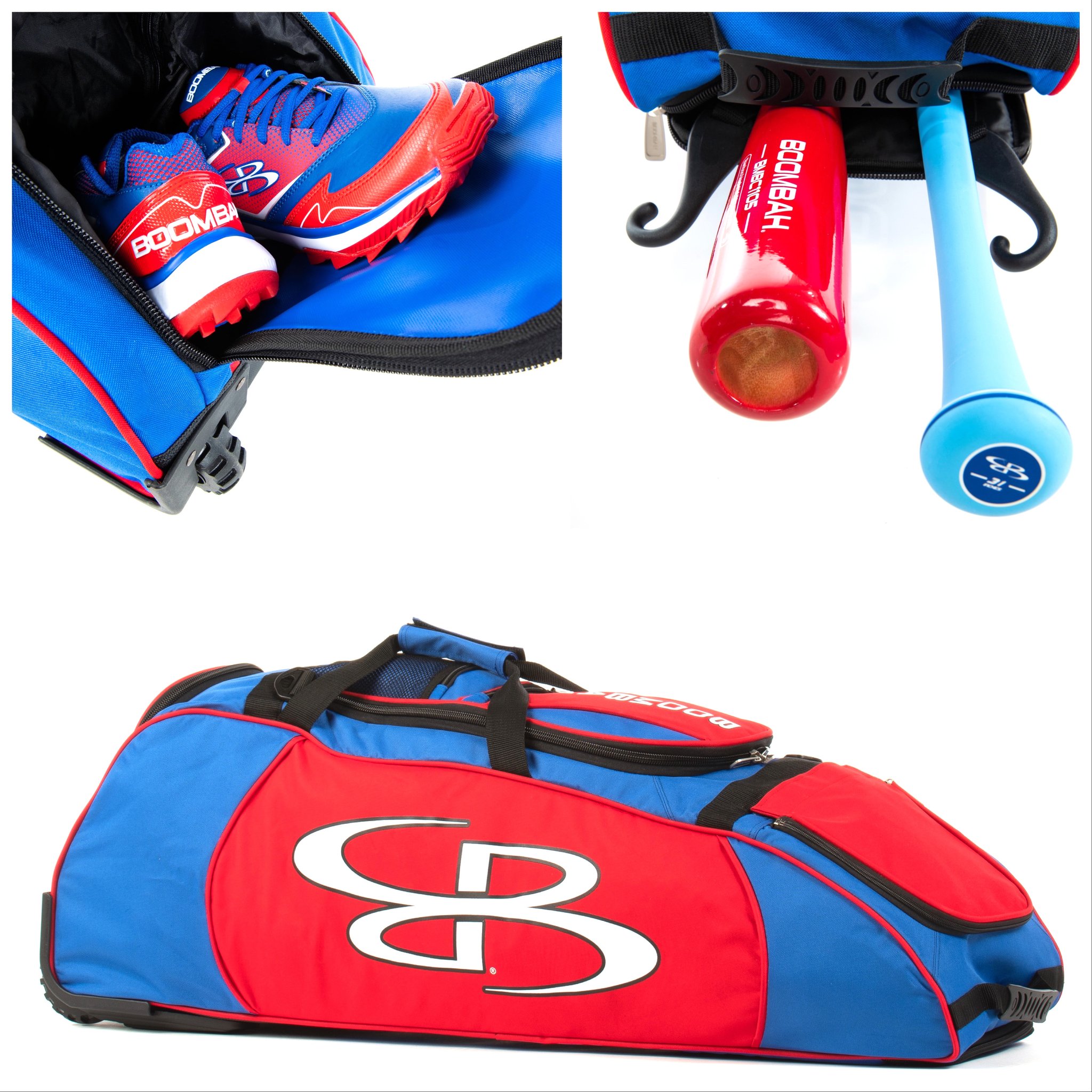boombah rolling bat bags