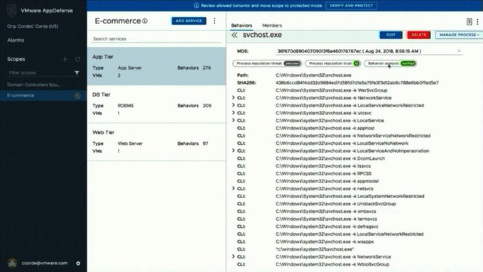 VMwareCommunity's tweet photo. Our #ServiceDefinedFirewall generates and enforces security policies at the network and process level of apps without the need for additional agents on the workload.
Learn more in this on-demand webcast: https://t.co/13E2ux2szc https://t.co/VgCiVi5kVe