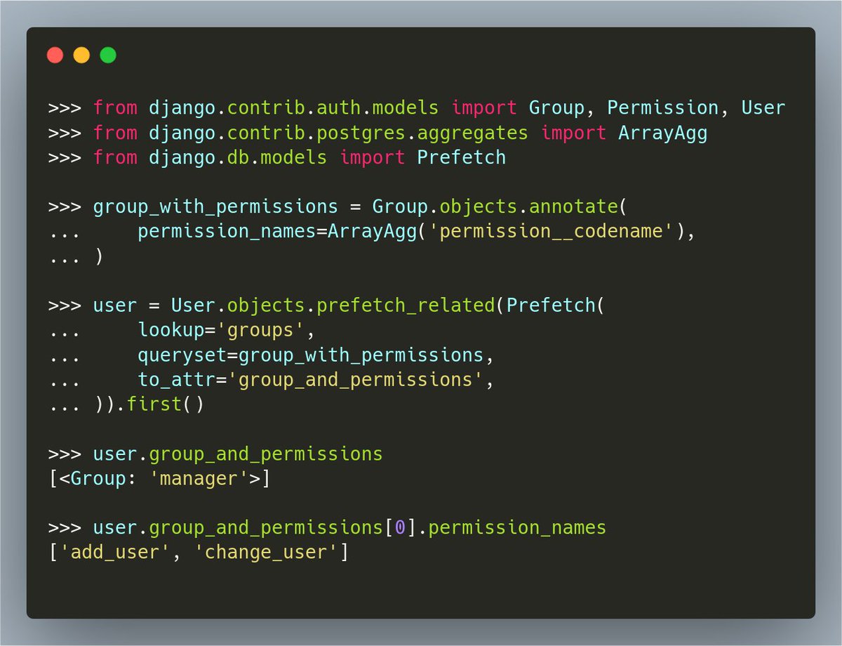 Using the Prefetch object to customize prefetch_related in Django