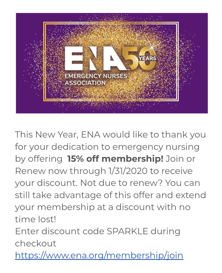 South Carolina Emergency Nurses Association (SCarolinaENA) Twitter