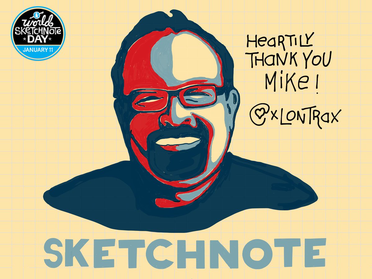 And today I can’t refrain myself to post a tribute to my mentor and dear friend @rohdesign . Heartily thank you mate! Sketchnote had and has a terrific impact on my life #SNDay2020