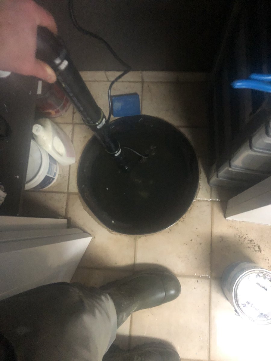 #12 this morning back up and running! Keep an eye on your sump pumps!