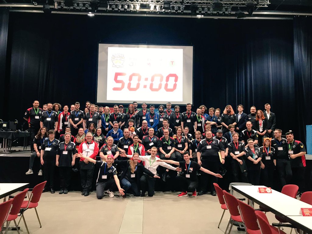 OneHitKayOh's tweet image. The superstar staff team for Bochum Regionals - you have all ROCKED IT. Can't get over how awesome these folks are. Great job everyone! ✨ #PlayPokemon