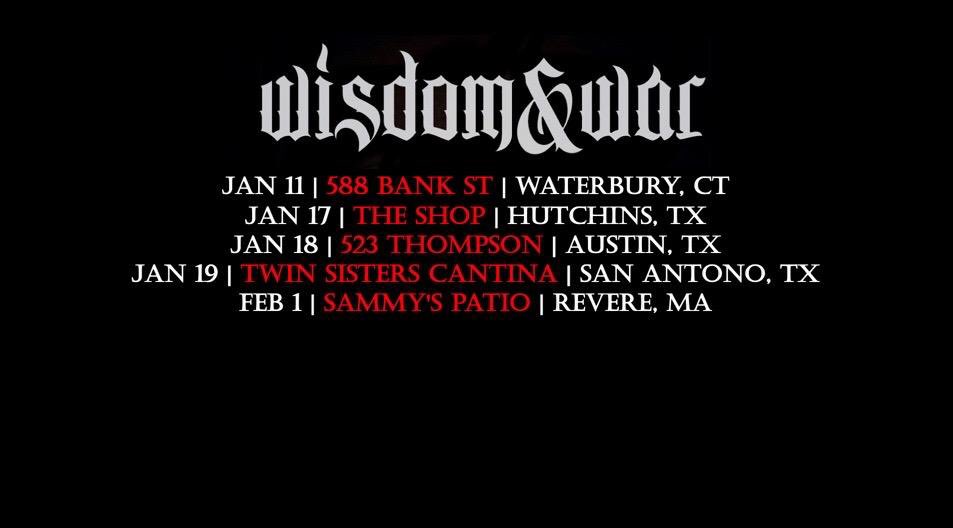 WisdomandWarMA's tweet photo. Tonight we hit up Waterbury, CT.
Next week we’re on the road to Texas! https://t.co/G3Zev0AIH6