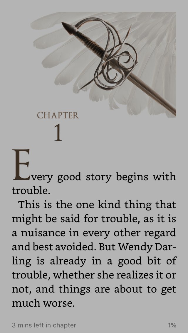 MilouBreedveld's tweet photo. Iโm starting my last book for #WinterMagicalReadathon and itโs a beauty ๐ Anyone looking for a Peter Pan retelling with a kickass Wendy, give this series a go https://t.co/PMa9bmcCcG