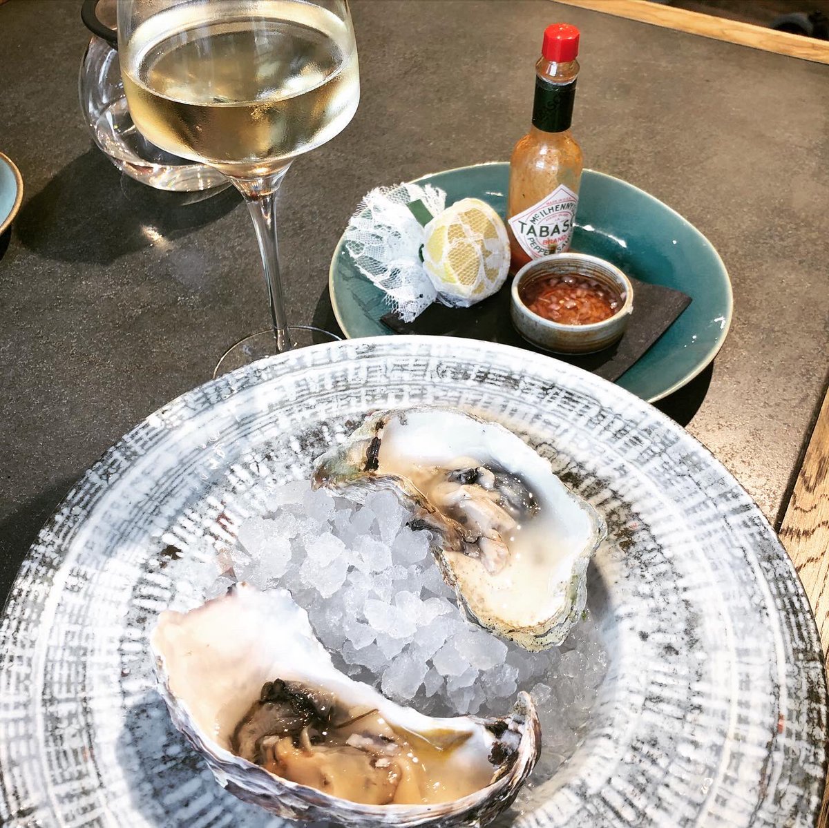 Such a treat to eat at the fabulous <a href="/JarroldNorwich/">Jarrolds</a> The Bay Seafood Restaurant - but also so reasonable 👌🏻🐟🥂#Norwich #dining #seafood