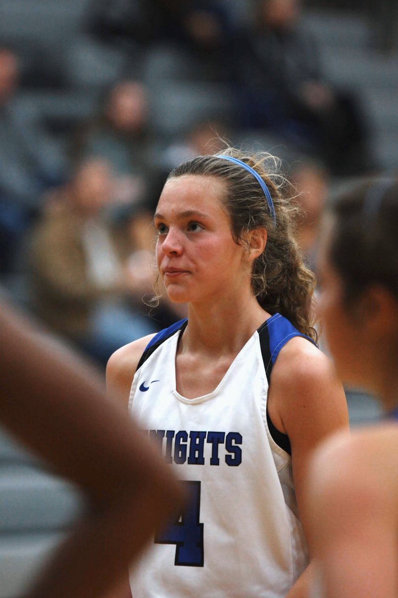 LexCath_WBall's tweet photo. Your young Lady Knight Katherine Truitt represented you well last night in the 2A District. Career high 17 points for the freshman to go along with 5 rebounds and 3 steals. The future is bright for this freshman!! #brightfuture #wearelc #together #lexcath https://t.co/sGGqzmsIFm