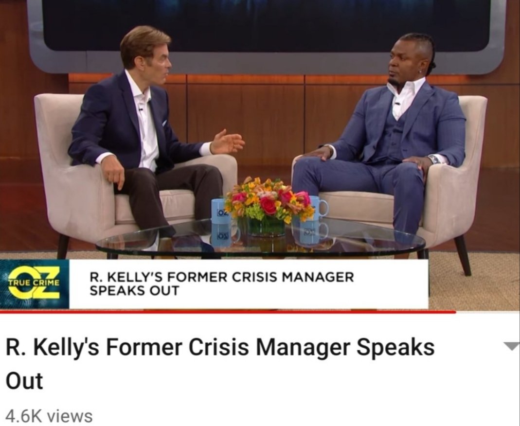 RKellyFanPage1's tweet photo. @SGcrimlaw We don't know what's going on, but #DarrellJohnson was just on Dr Oz back in September saying something totally different. If this is so & he working with #MichaelAvenatti this further PROVES how people will turn on you for money🤨🤑😒 https://t.co/sWKIeW6m3Z