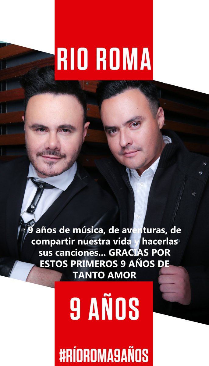 RioRomamx's tweet photo. Gracias por acompañarnos un año más! por sus gritos, su emoción y sus mensajes día a día, por todo su cariño y por ser los mejores fans del mundo mundial! 🥳🥳💥 🔥💥 🔥 #RioRoma9años https://t.co/jiMFFxYI80