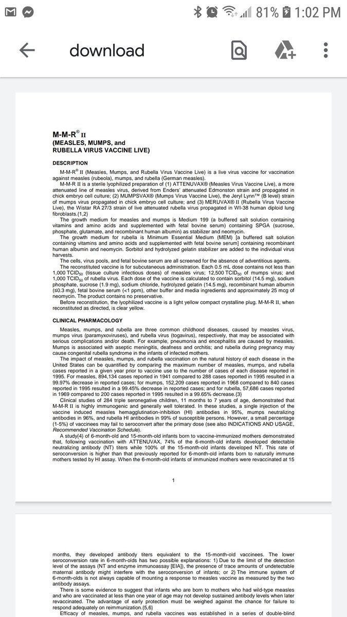 raisingupsix's tweet photo. @atrobin31 @vingopal @JoeLaganaNJ @NJSenatePres Straight from the CDC website. If you read the first paragraph it says WI-38 human diploid. https://t.co/AnmXloSRhS