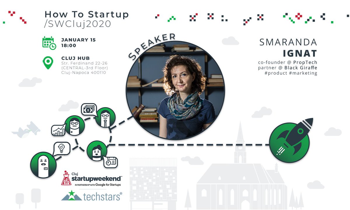 swcluj's tweet photo. 🔊 Meet the speaker

Smaranda’s background provides her magic powers to build opportunities, facilitate access to everything needed for the startup teams she works with.

Meet Smaranda Ignat at the first meet-up - "How to start a startup"  🎉  #swclujspeaker #SWCluj2020 https://t.co/LR9KZwFa5y