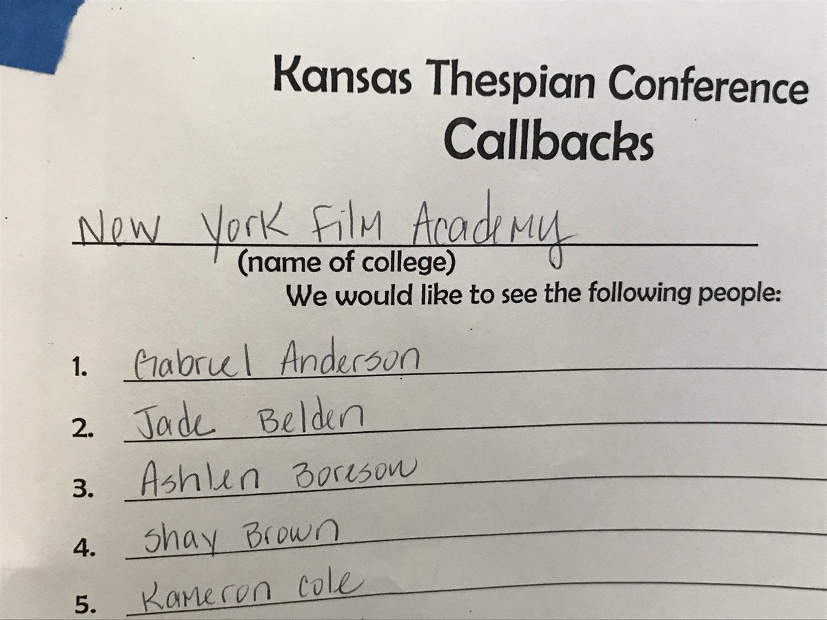 PHSPerforms's tweet image. An important part of #KSThesFest20 for our seniors is college auditions, and Gabe Anderson, aka Pippin himself, is feeling the love this morning after results were posted and recruiters are expressing interest! @PittsburgUSD250 @DragonActivity