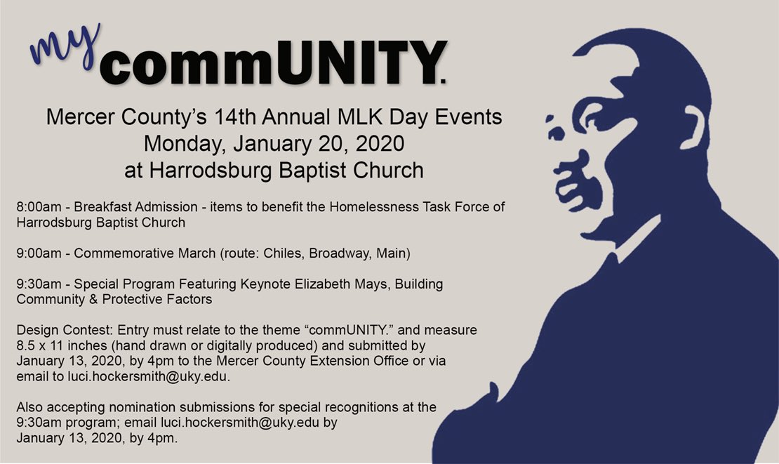 KimberlyKingGOP's tweet photo. Please join us as we celebrate the life &amp; legacy of Dr. MLK, Jr. 

It’s an honor 2 co-sponsor every year. Thanks,  @MercerFCS_CES &amp; entire committee 4 planning another great event. 

Several opportunities 2 participate in celebration-related contests.￼

Hope to see you there! https://t.co/BJ05CbuuMG