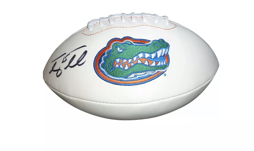 Gator Nation! We’re going to be doing a free giveaway for a Tim Tebow signed Florida football. It comes with authentication card. 

Drawing is one week from today 1/18/20. All you have to do is retweet this post and follow so we can DM you if you win. Good luck and Go Gators! 🐊