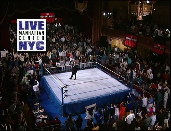 TheHeelFactor's tweet photo. 27  years ago today, WWF presented the first episode of Monday Night RAW from the Manhattan Center in New York City.

#wwe #raw #wwf #nyc #rawiswar #mondaynightraw #nitro #wrestling #undertaker #ratingswar

https://t.co/TRrv2rrcYA https://t.co/ZlpF2wf9sy