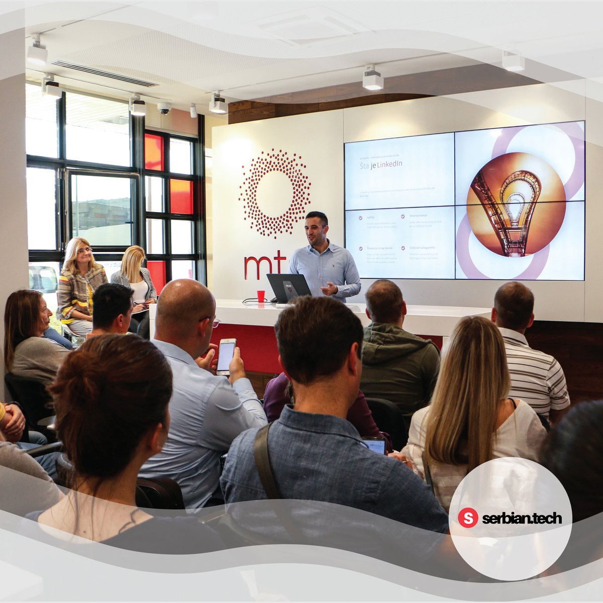 LinkedIn is taking over the business space superfast.

Now is the perfect time to focus more on this network and research how it works.

Reach out to us If you want to schedule workshop for your employees and jumpstart on the LinkedIn.

#MTSEDUZONA #STeducation #serbiantech