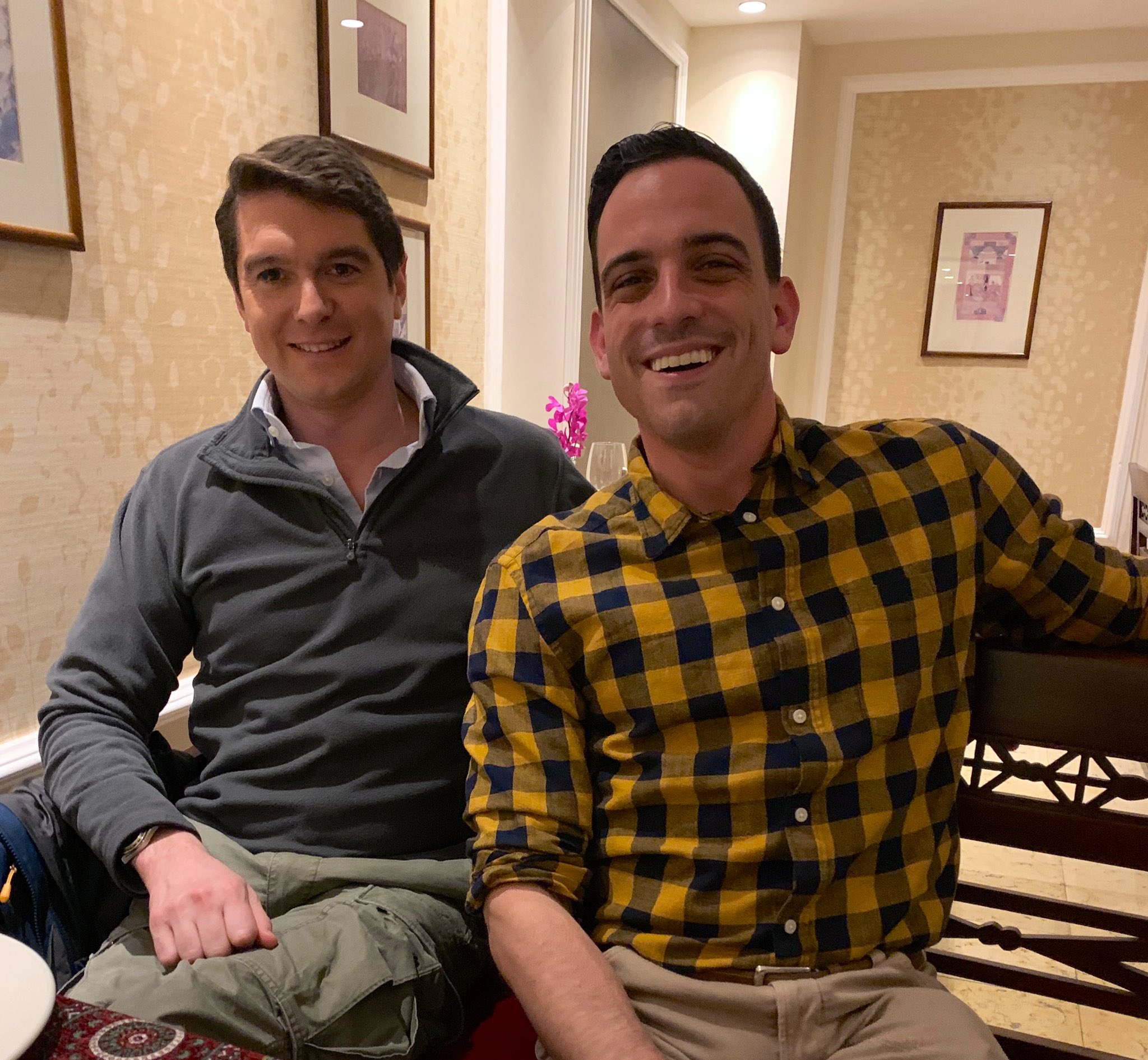 Trey Yingst a X: "Back in Jordan with the icon @BenjaminHallFNC. Thanks for  following our coverage. https://t.co/elWgYuRDUL" / X