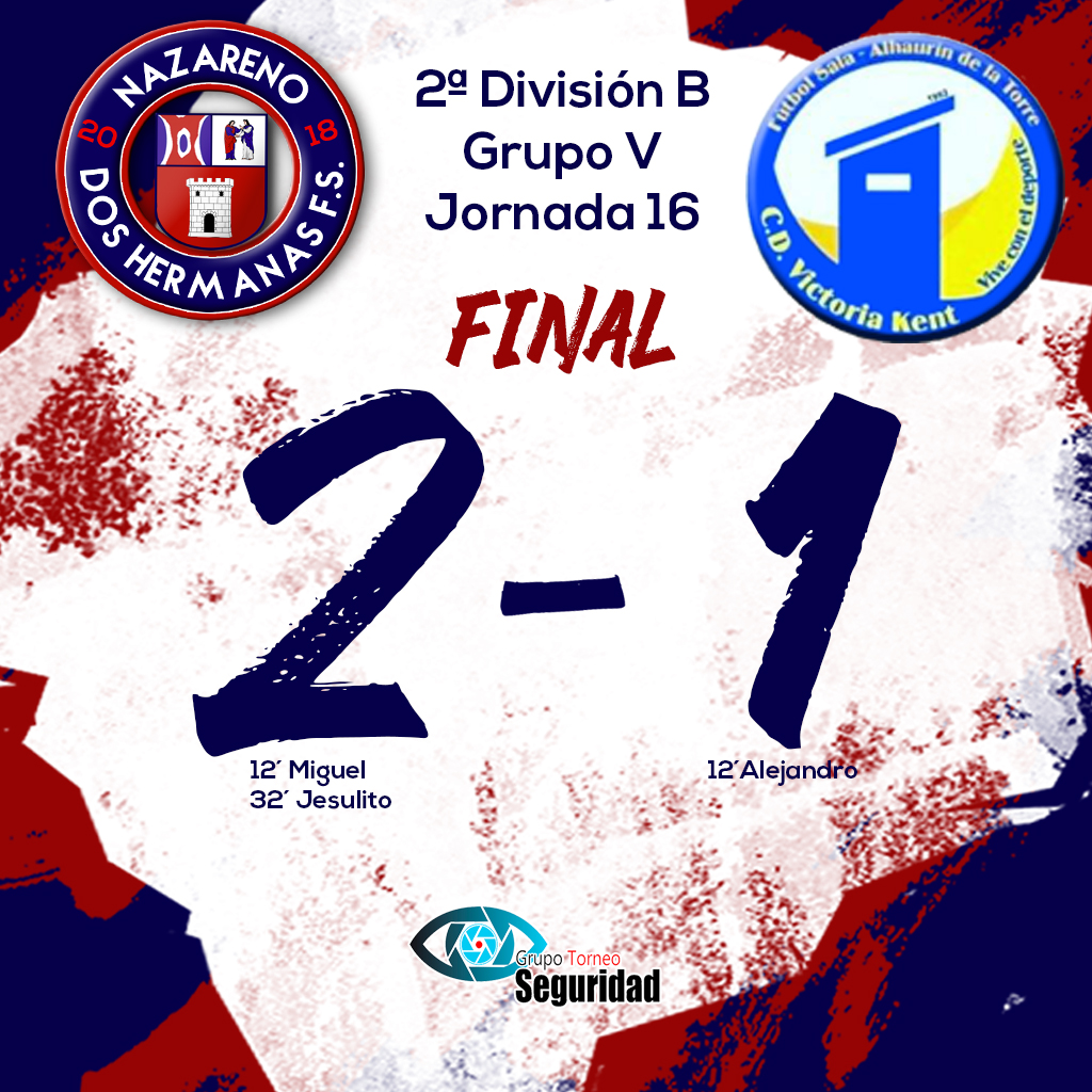 NazarenoDHFS's tweet photo. 40'⏱⚽ ¡Finaaaaaaaaaaaaaal en Dos Hermanas! Gana de nuevo el @NazarenoDHFS ¡Sigue la racha positiva para los de @JVidalMont!

🔵🔴@NazarenoDHFS 2-1 @VictoriaKentFS🔶🔵

📺 https://t.co/1Sqs3bm5u4

#NazarenoDosHermanasFS #GV2B #Futsal https://t.co/0JbOf6X5Uf