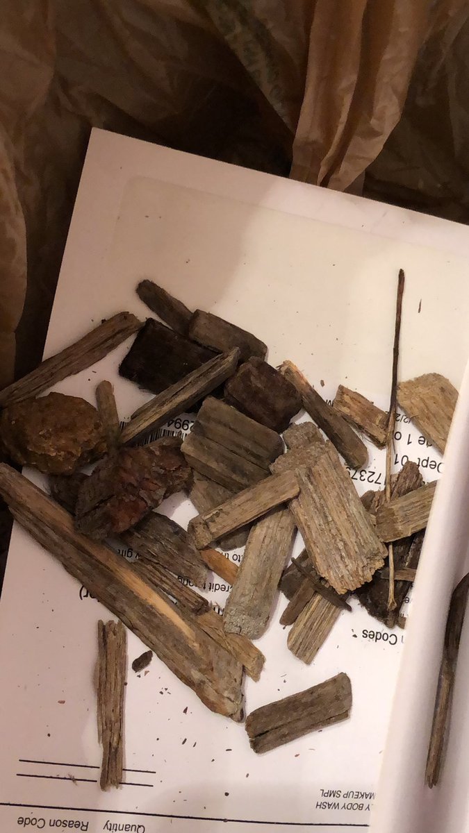 Found in 3yo side pocket with mittens. Is mulch playground currency just like cigarettes at a prison?