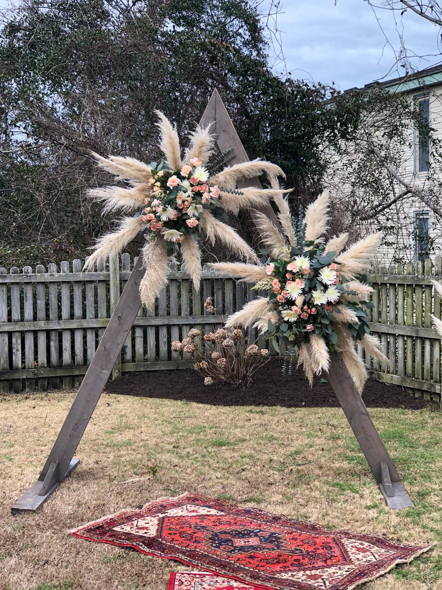 Arbor for yesterday’s wedding