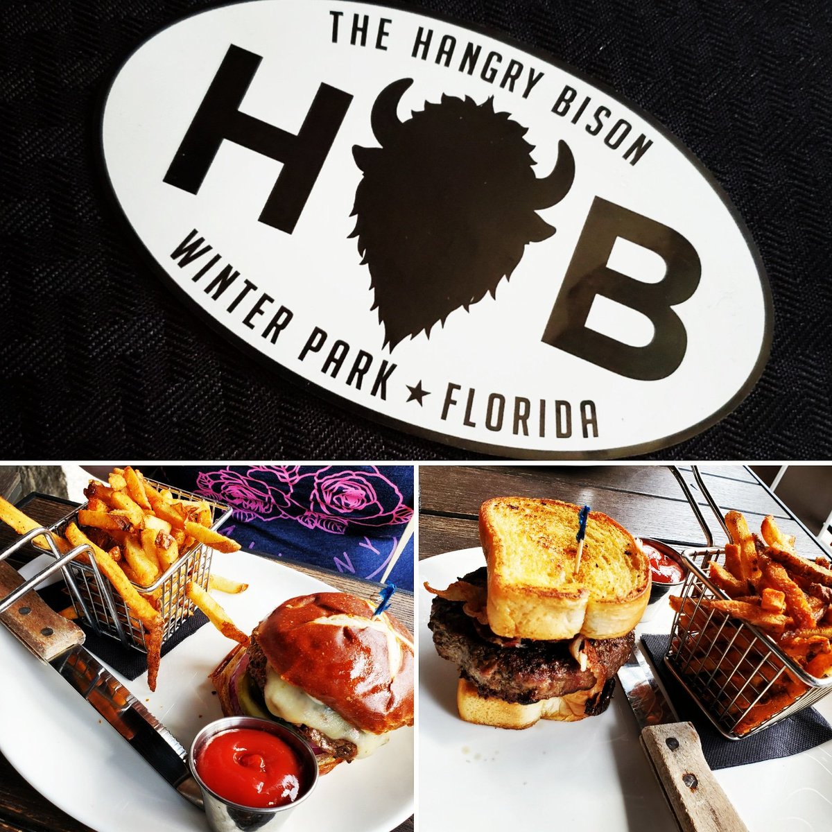 JBauerart's tweet photo. Another amazing lunch at @thehangrybison !!! #nomnomz

#JBauerart #joshbauerartist #JBDezigns #Artist #artistlife #lifeofanartist #thehangrybison #winterpark #winterparkfl #florida #livefl #fl #burger #bisonburger #burgerandfries #fries #nomz #nomnom #food #eat #foodie #orlando https://t.co/dw4IDrJHD9