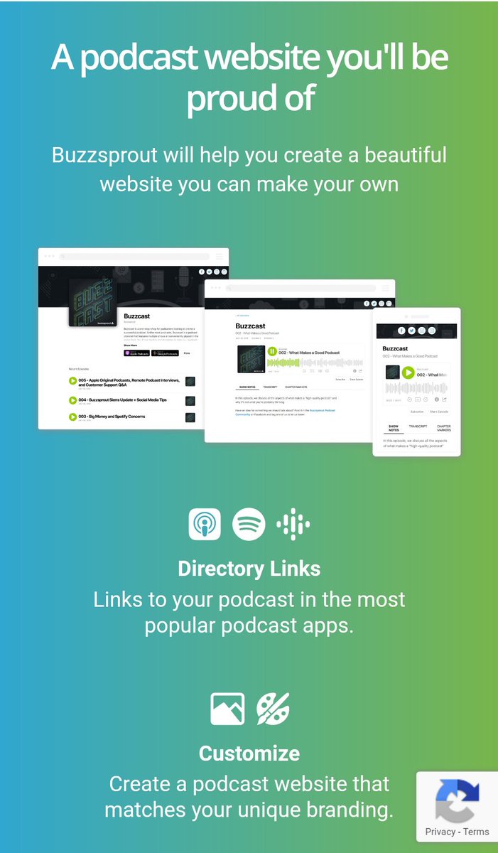 arvierma's tweet photo. https://t.co/BkiJKUSK6Y
Buzzsprout - the easiest way to promote, host and track your podcasts
20$ Amazon gift card with this link
Raise your voice and spread across the world
@buzzsprout 
#buzzsprout #podcasts #podcasting https://t.co/jLeOPX7lT6