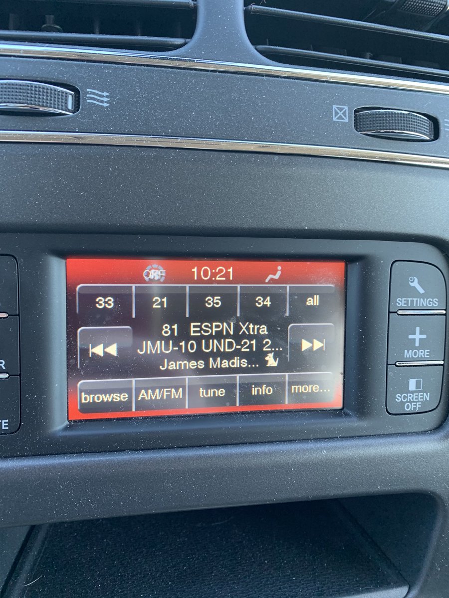 scotthennen's tweet photo. Just got this from a buddy in Vegas. He was glad to hear UND was winning big today. Thanks @ESPNRadio #Go Sioux not @JMUFootball. Best of luck next year @NDSUfootball #FriscoRocks https://t.co/gBBKgOROJe