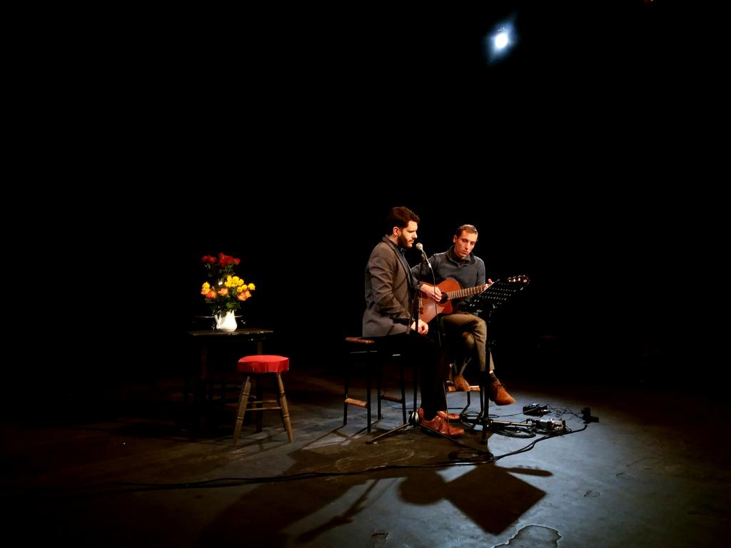 Ensemble_OrQ's tweet photo. Final preparations for tonight! 🇧🇷⚘

We hope to see you later, and that you'll join us to celebrate the father of Bossa Nova - João Gilberto, and his famous performance in Tokyo in 2004. 

#ANossaBossa • Saturday 11th &amp; Sunday 12th Jan • @cockpittheatre https://t.co/ml4ENlZCwg