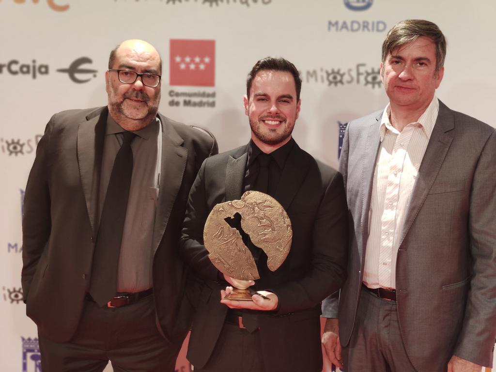 PremiosForque's tweet photo. El Nadador, Mejor Cortometraje #25Forqué https://t.co/eA35SLzktO