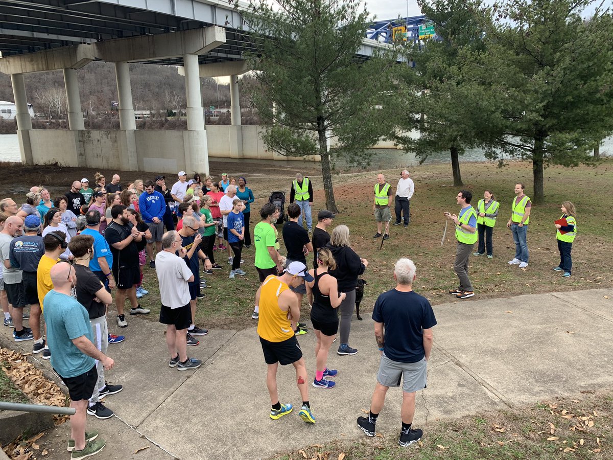 bobcoffield's tweet photo. @parkrun @parkrunUSA What happens when it is 75 degrees in January at @parkrunWV? A new attendance record of 75 runners, walkers and barkrunners. #parkrun #parkrunusa #parkrunWV #charleston #wv #almostheaven #runwv #run #walker #barkrunner https://t.co/yhtZglRAow