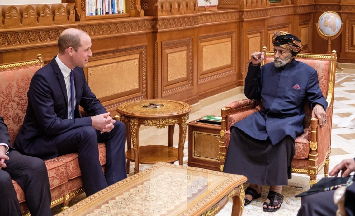 KensingtonRoyal's tweet photo. "I offer my heartfelt condolences to the Omani people, and wish to send a personal message of friendship as Oman mourns the death of His Majesty Sultan Qaboos bin Said al Said." — The Duke of Cambridge

Read The Duke's message to the people of Oman: https://t.co/iMpB10wTGu https://t.co/8FcdRPXhtp