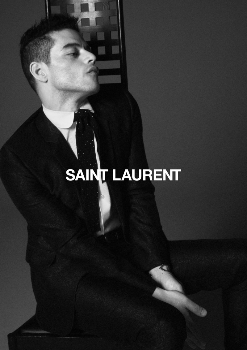 thefashionisto's tweet photo. #RamiMalek Fronts #SaintLaurent Spring '20 Campaign #SS20 @YSL @RamiMalekOnline https://t.co/z4qyHT3VI7 https://t.co/sXK2LF4NWh