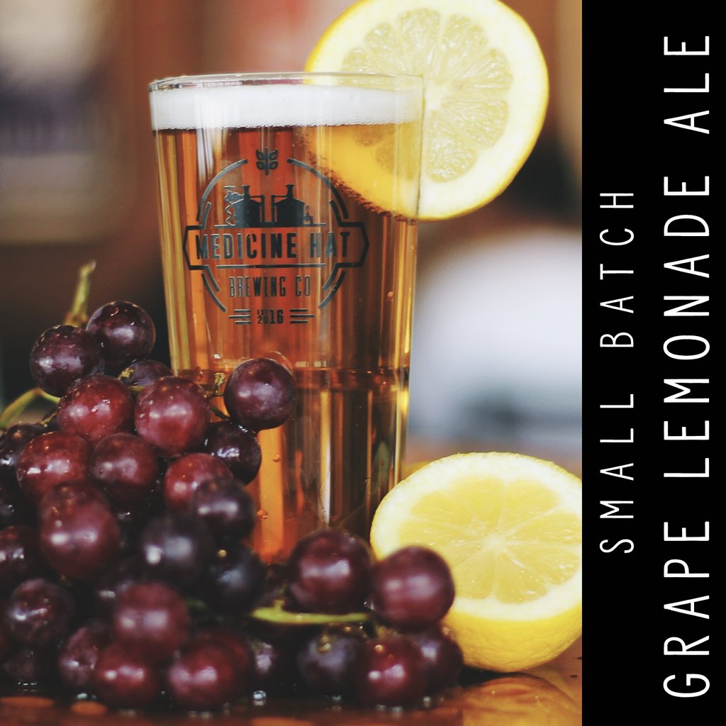 MHBrewCo's tweet photo. NOW POURING!
#SmallBatch Grape Lemonade Ale 🍇🍋🍇🍋

When life hands you lemons, make a delicious beer and drink it all winter long 🍻 This Grape Lemonade Blonde Ale packs a lot of grape flavour while being crisp, sweet and tart.

#TimelessCraftBeer https://t.co/B7QITCVrK1