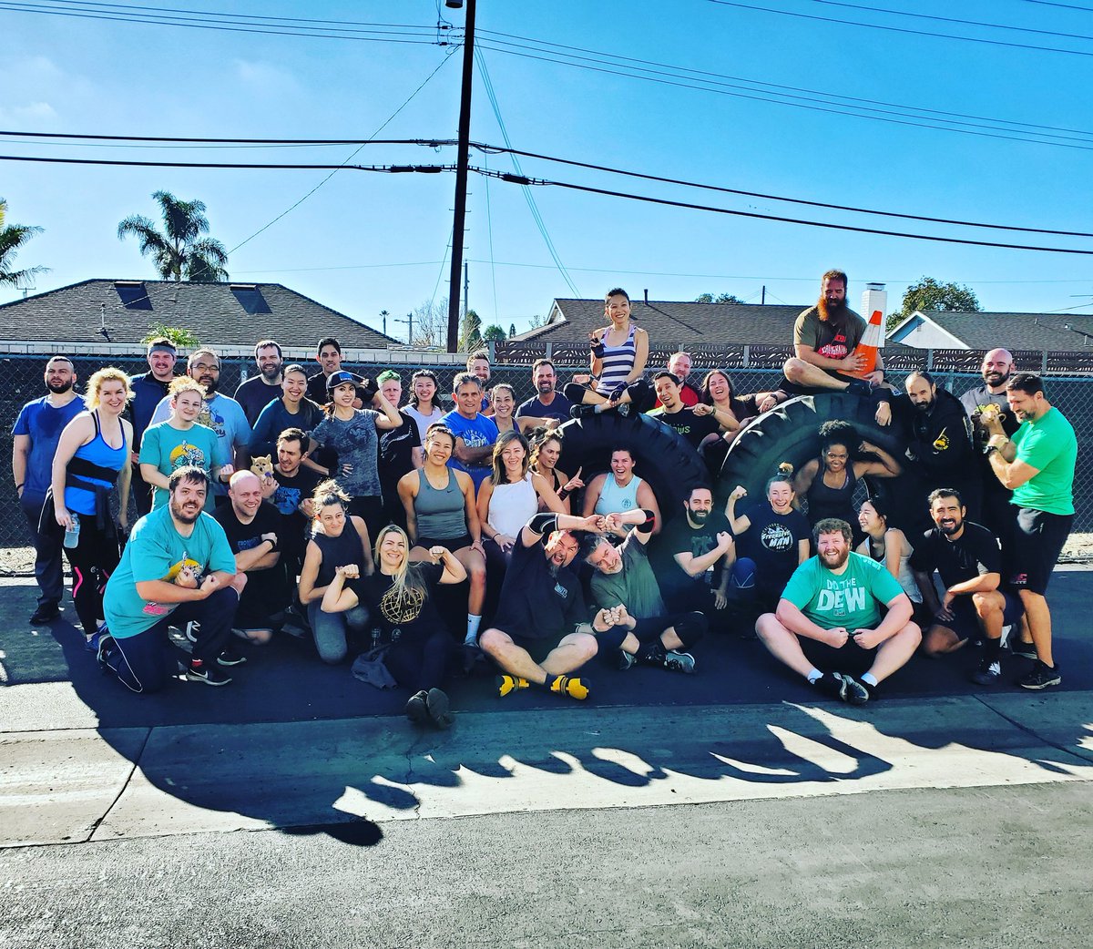 LanceBlizzGamer's tweet photo. New year of FUN! #SaturdayFunTime #Bootcamp #ECWCStrength https://t.co/trnaYZEz41