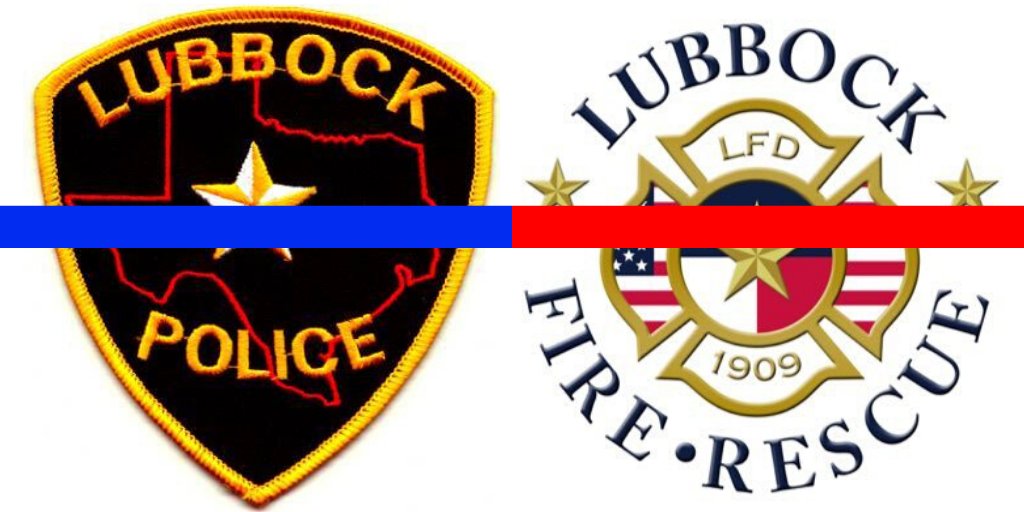 GrandPrairiePD's tweet photo. Our hearts and prayers go out to @LubbockPolice and @LubbockFire for their loss of a police officer and firefighter who were working a traffic crash during inclement weather this morning. We stand beside you, your families and your friends. #NeverForget https://t.co/Vx2bnmSuzg