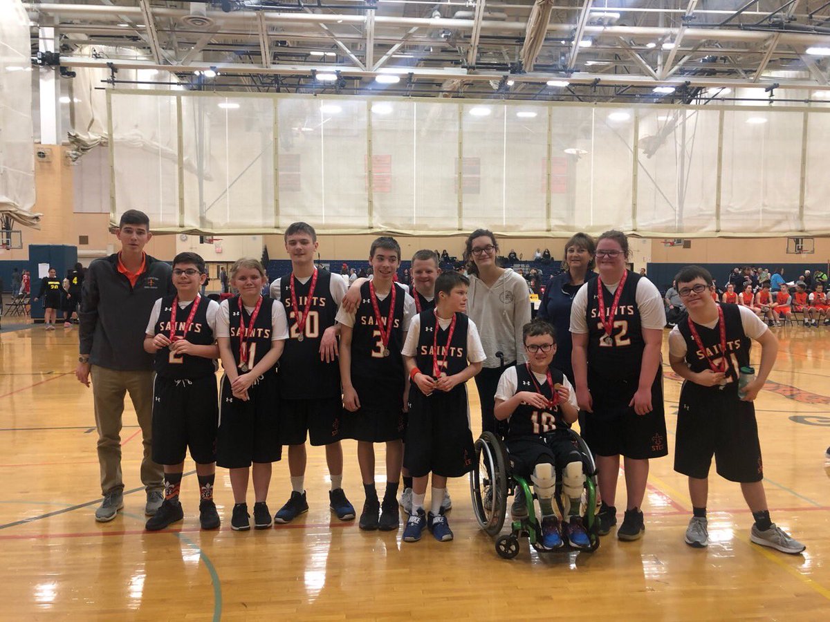 Saints earned SILVER medals at the regional tournament today. So proud of this team!  Way to go SAINTS!  #greatdaytobeasaint