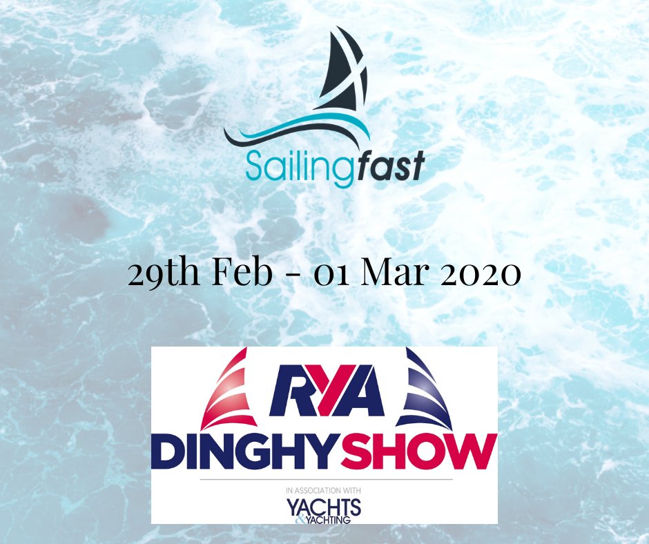 Sailingfastuk's tweet photo. Really looking forward to the @RYA dinghy show at the end of February!

Tons of experts, gear, boats....it's going to be a brilliant weekend. We're going to be there exhibiting for the whole weekend! Are you planning on going?

#RYADinghyShow #SailingFast https://t.co/9l8jzeCtYn