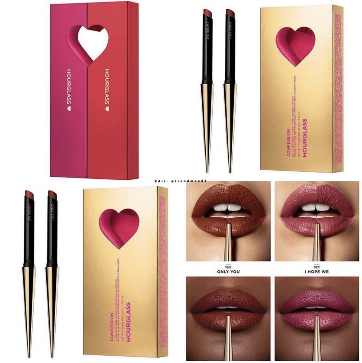 hourglass confession lipstick set
