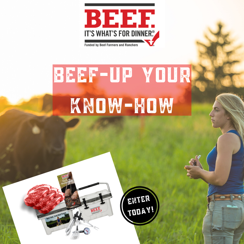 NortheastBeef's tweet photo. Today is your last chance to enter here for your chance to win our beef prize pack, https://t.co/FHePGkVWLH

#BeefCheckoff #BeefItsWhatsForDinner #KnowYourBeef #PAFarmShow #PAFS20 #Giveaway https://t.co/NH9HcnHPc3