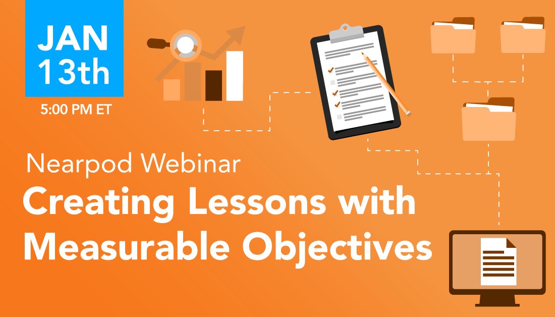 nearpod's tweet image. Join this webinar and collaborate with a dedicated Nearpod Trainer. They&apos;ll walk you through all things data! bit.ly/2Qtobbx

#FormativeTech #PDChat