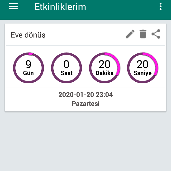 Babam: Evi özledin mi ?
Ben: Yoo