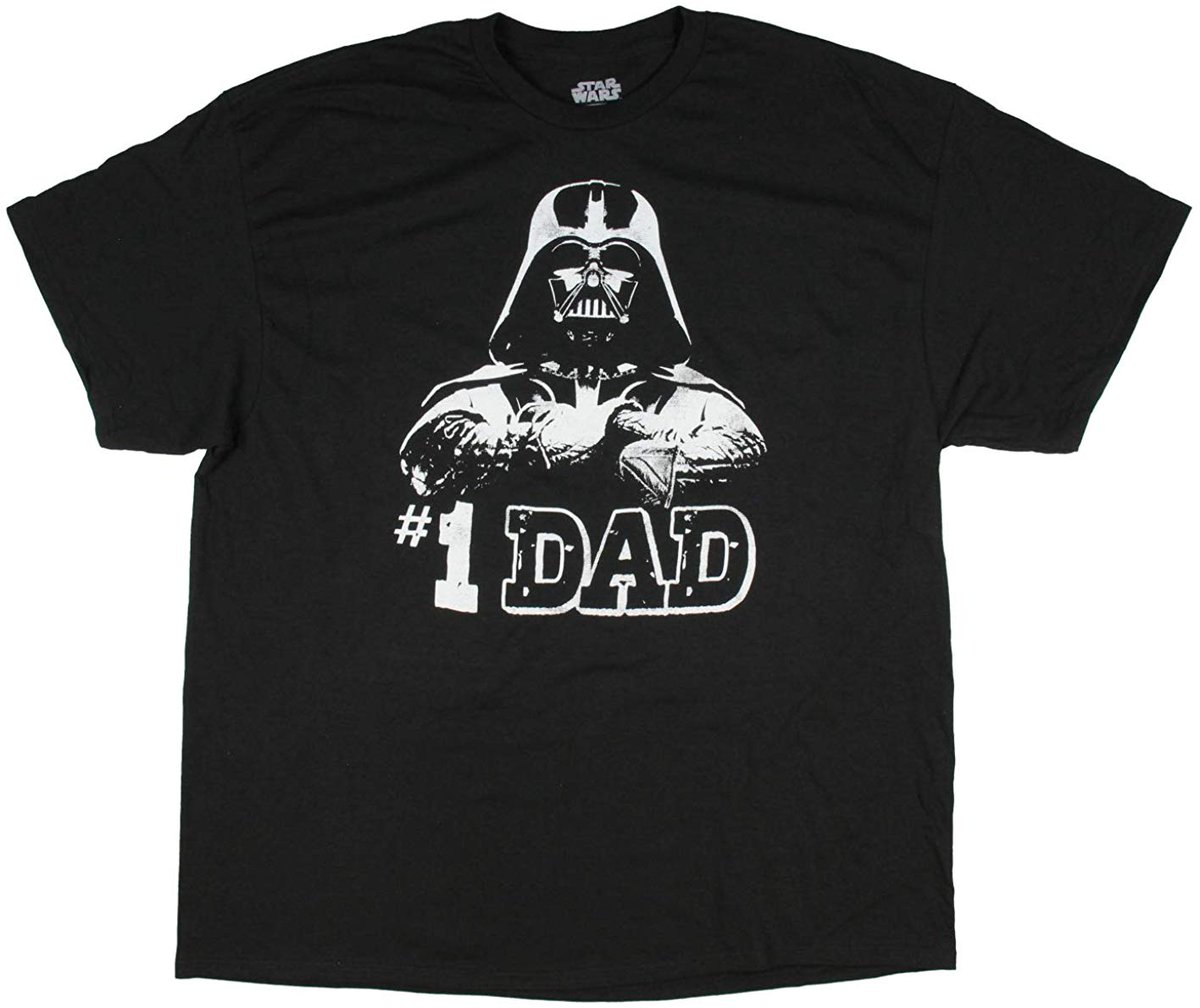NxtLvlPros's tweet photo. Dear @starwars @themandalorian 

I need a t-shirt like this one but with Mando and baby Yoday that says "#1 Stepdad".

Please make this happen. https://t.co/ntX3sirGC1
