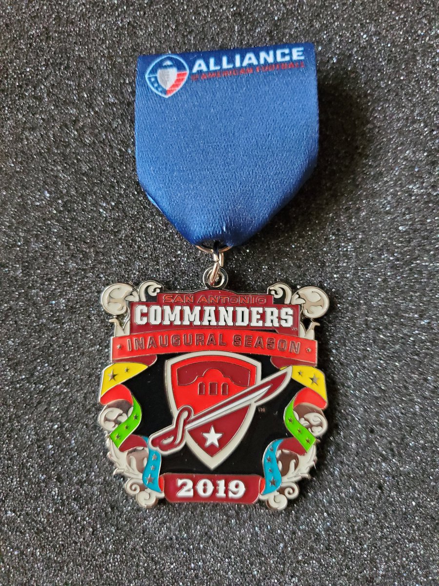 MikeRiveraOnAir's tweet photo. Lest we forget.... #SACommanders #TheAlliance #AAF https://t.co/dDjBjuhQRK