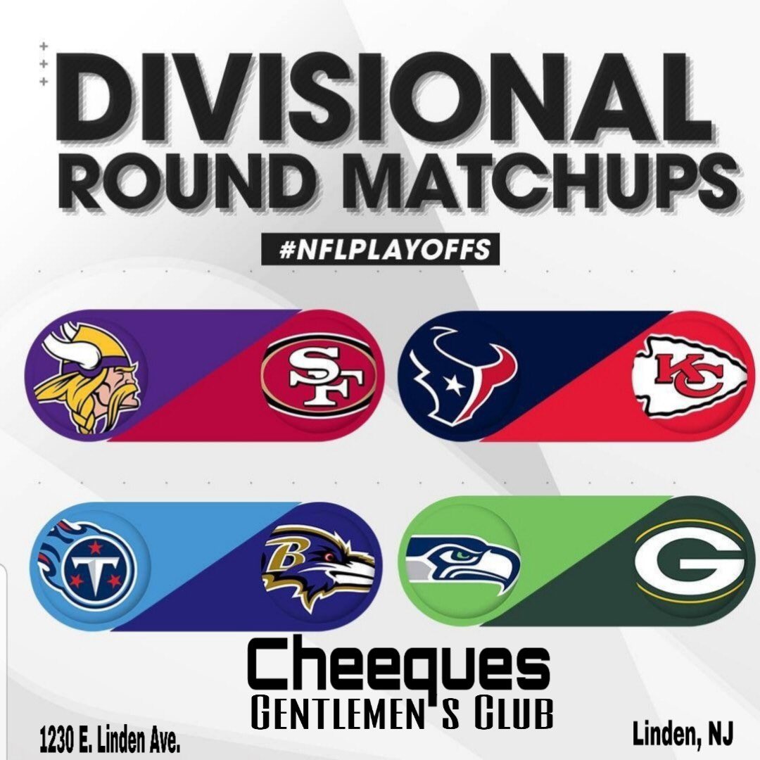 CheequesGoGoBar's tweet photo. Hey Guys All Weekend Long We Have The NFL 🏈 #Playoffs  Right Here @cheequesbar Our Kitchen Opens Early &amp; Our Sexy Entertainers Will Be In The Building Along With Live DJ On Deck 
.
#Cheeques #CheequesBar #CheequesGentlemensClub #GentlememsClub #EyeCandy https://t.co/kvpWFaIwHW