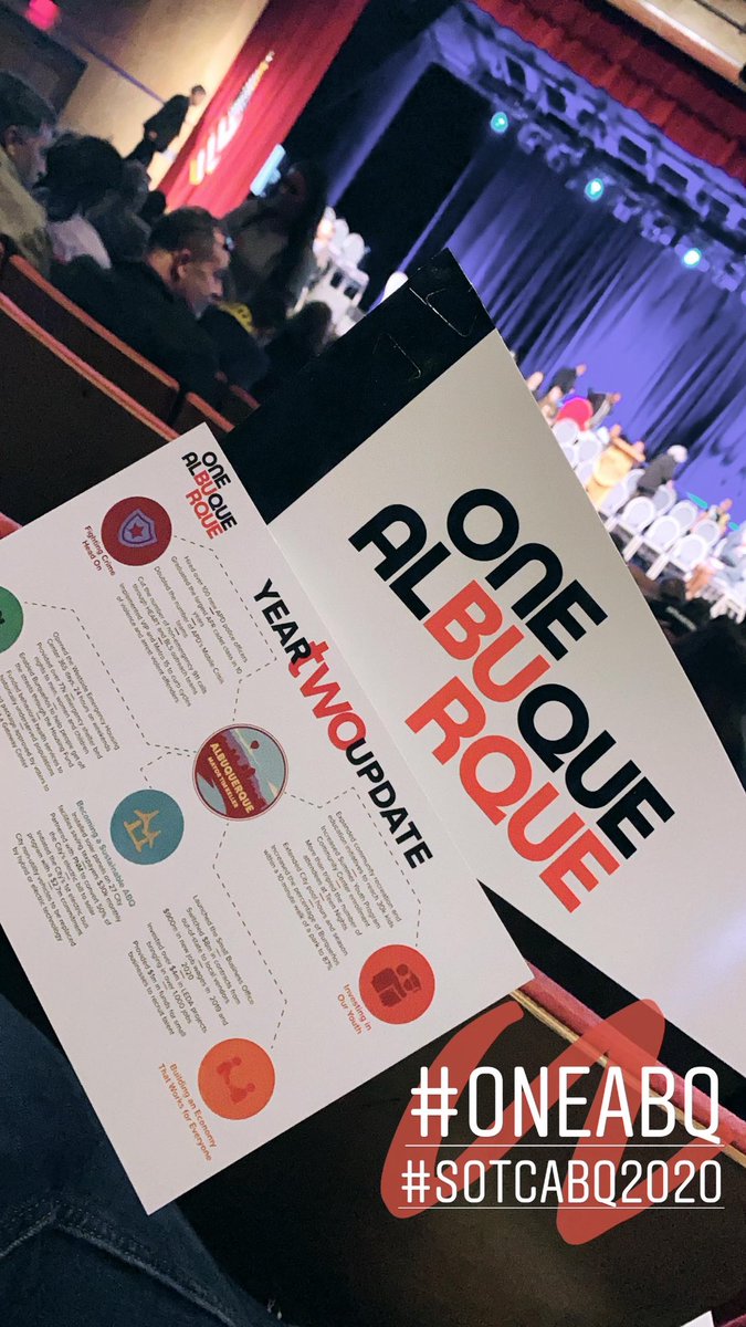 Getchell_a's tweet photo. We’re just getting started! 😎🎉 #SOTCabq2020 #OneAlbuquerque https://t.co/mjkNAMrZxi