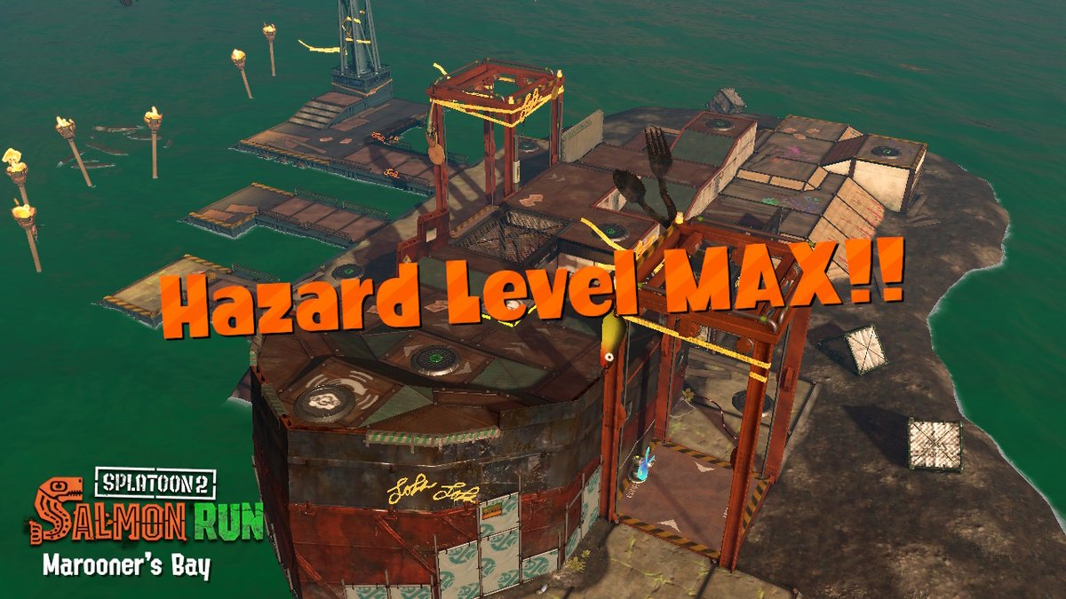 Nally_Art's tweet photo. I totally got carried again but this is my second ever HLM!! Team, I cannot thank you all enough! <3 #Splatoon2 #SalmonRun #HazardLevelMAX https://t.co/JTJlA42ACp