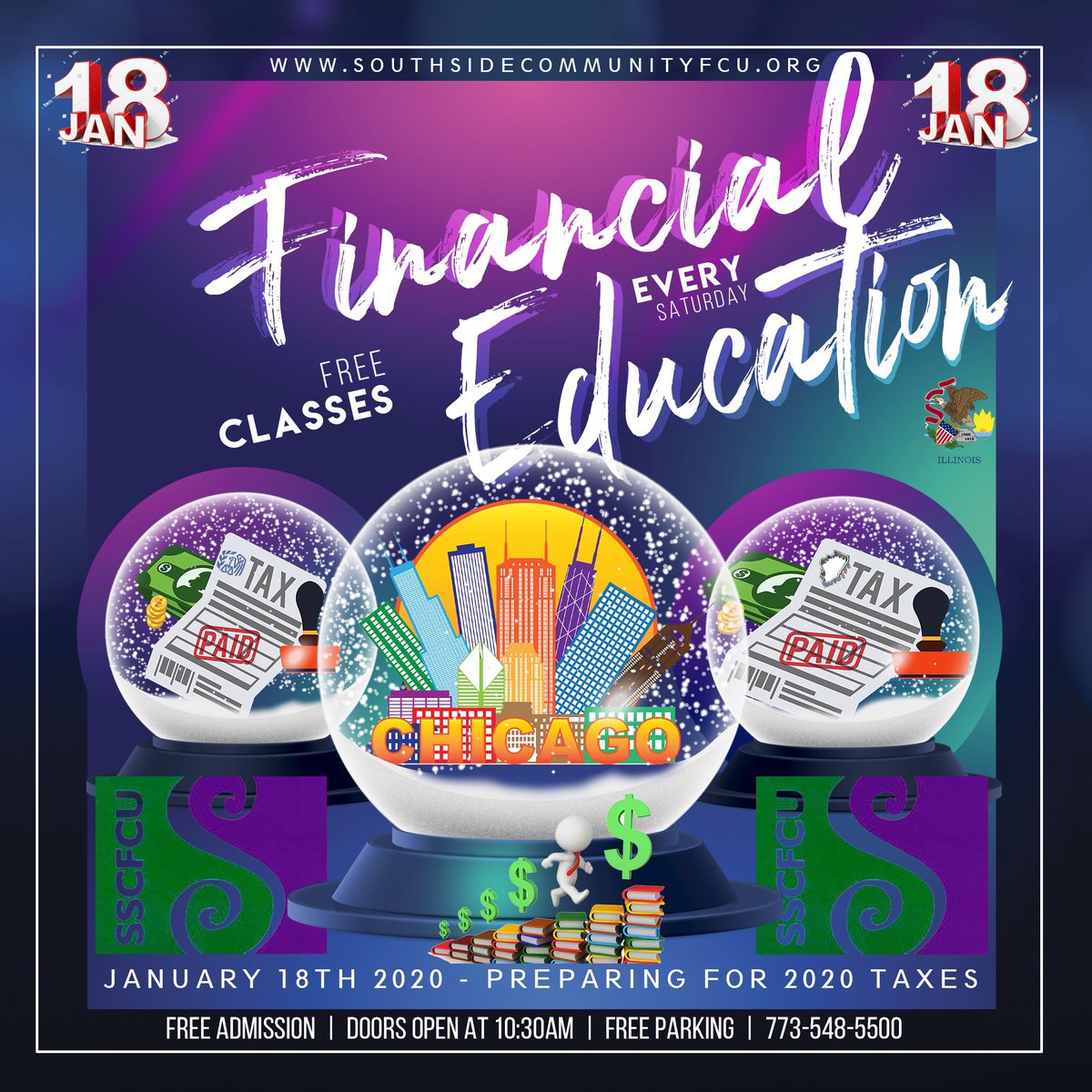 #nextweeksclass promises to be a #doozy #taxes #taxseason #irs #financialliteracy we’ll also be visited by representatives from the #2020census talking about #2020censusjobs #youdontwanttomissthis