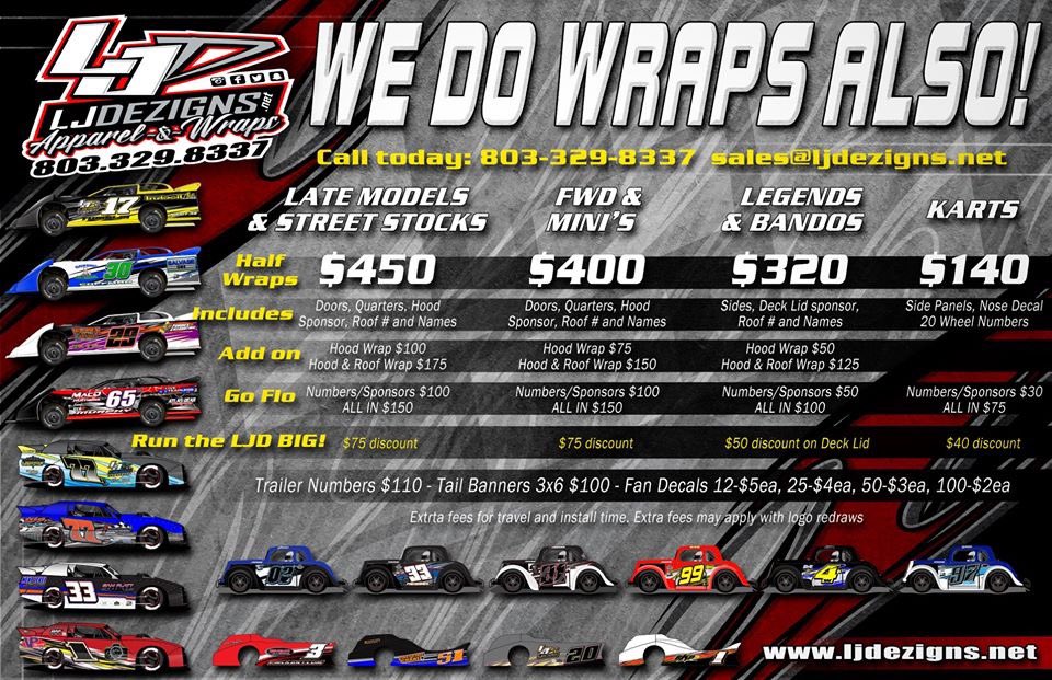 Not many know but we also do race car wraps also. All in-house now!
