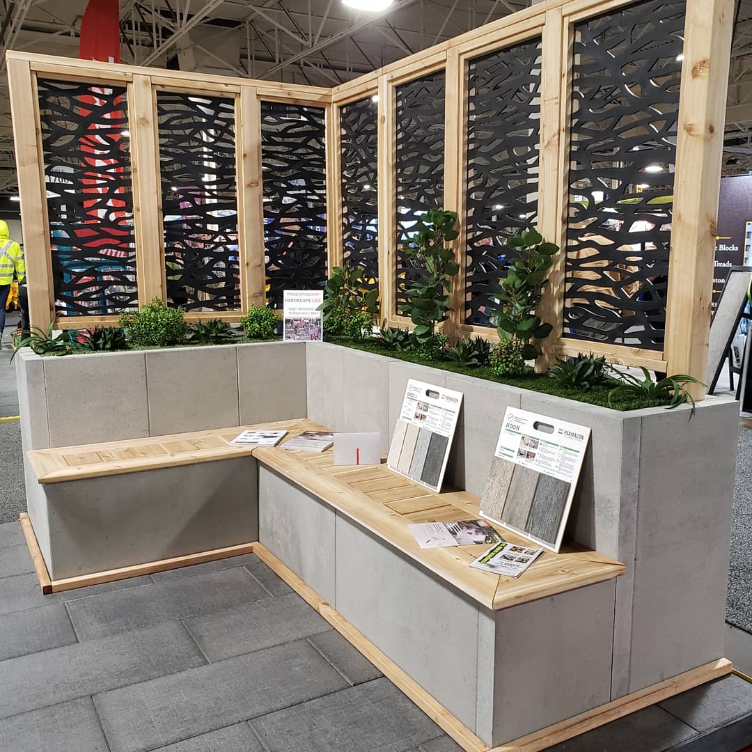 StonePlaceCda's tweet image. Probably one of our favourite ideas from the #locongress show this week is the Artex Panel System from #Permacon. Very simple, effective and beautiful modular solution to outdoor living elements we all dream about having in our own backyard.

#naturalstone #pavers #wallstone