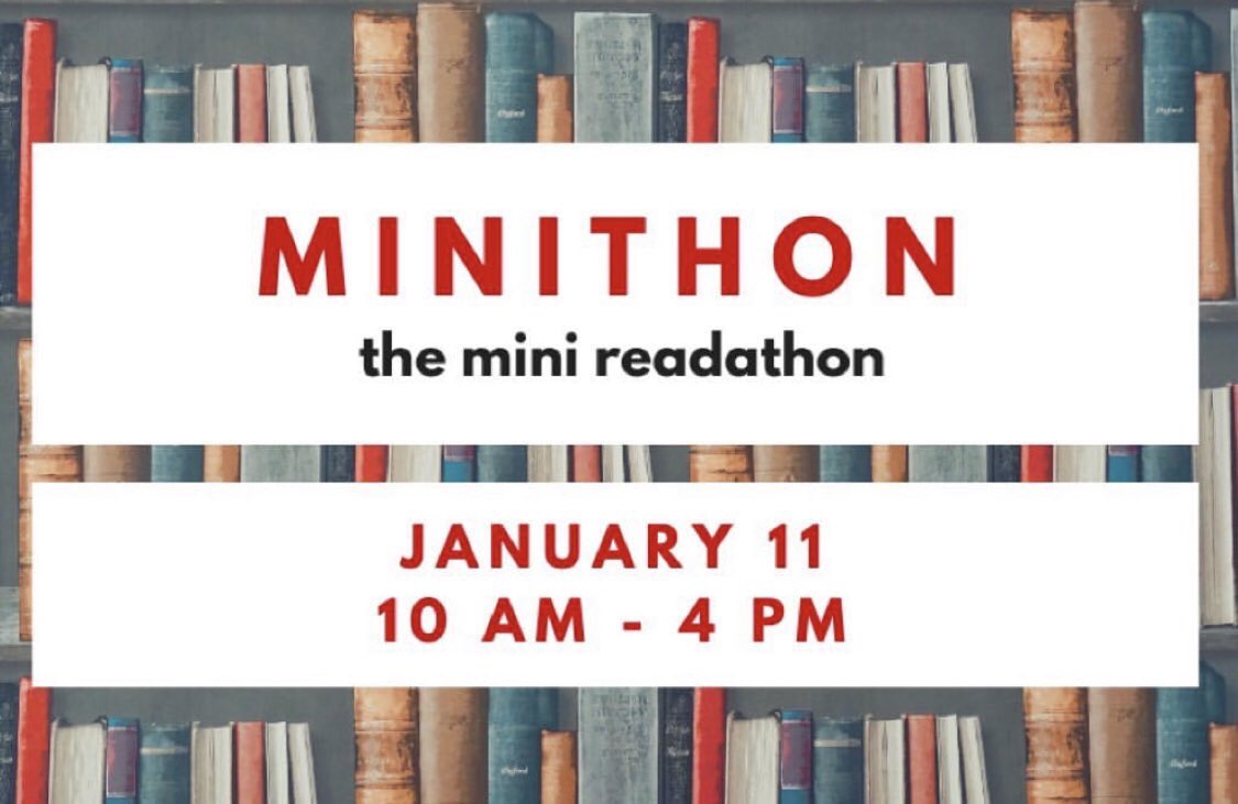 itsalicetime's tweet photo. Less then 2 hours left! Get snackin’! And also reading. I guess. You can do that part too. #minithon2020 https://t.co/P6pQxDD5HO